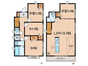 Kolet世田谷喜多見＃０４の物件間取画像